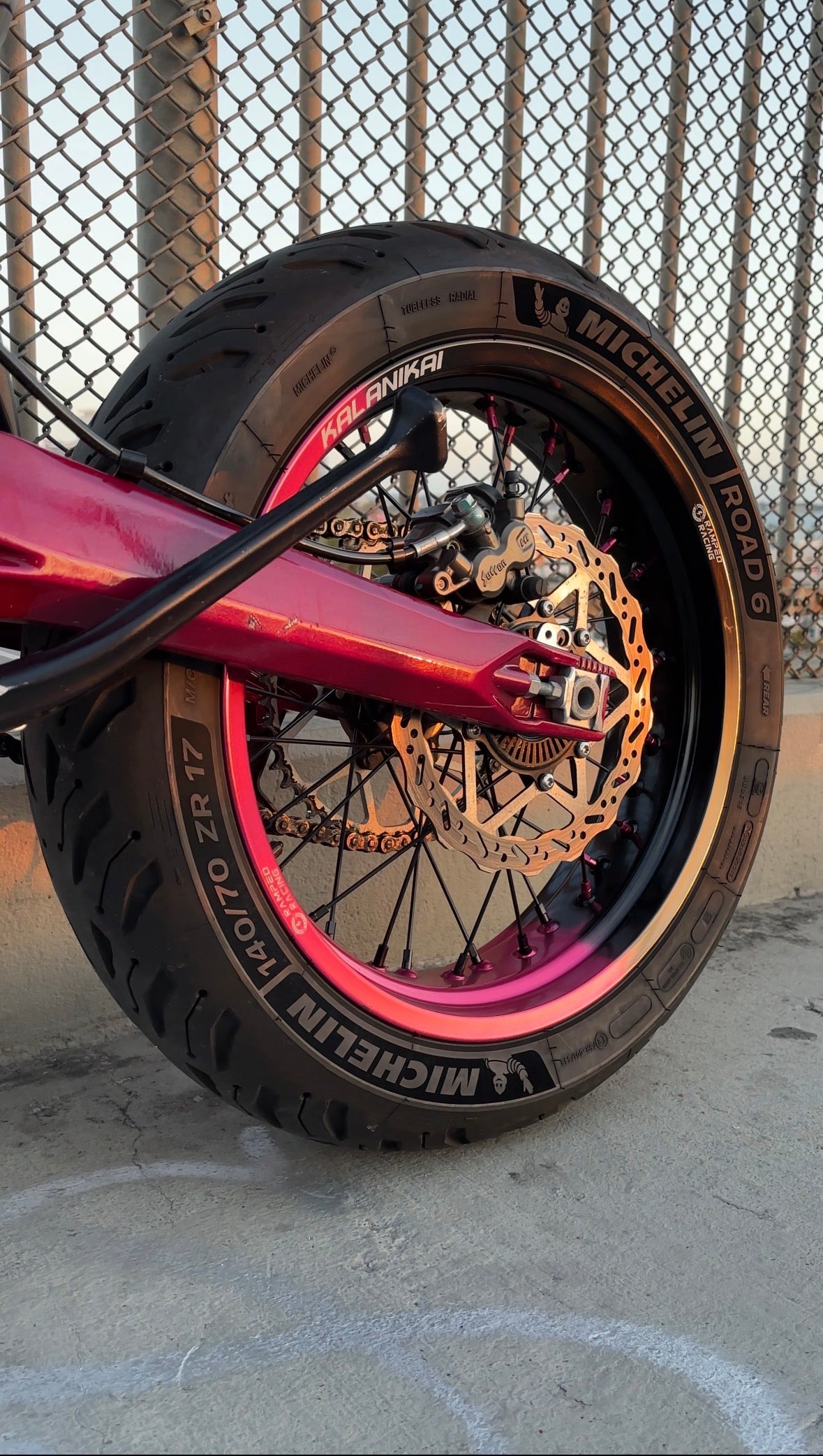 17/17 Ultrawide Supermoto Wheel Set for Surron Ultra Bee (No Tires)