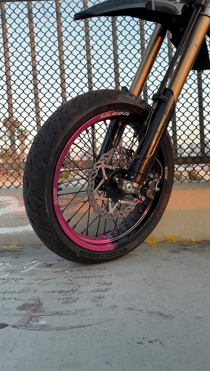 17/17 Ultrawide Supermoto Wheel Set for Surron Ultra Bee (No Tires)