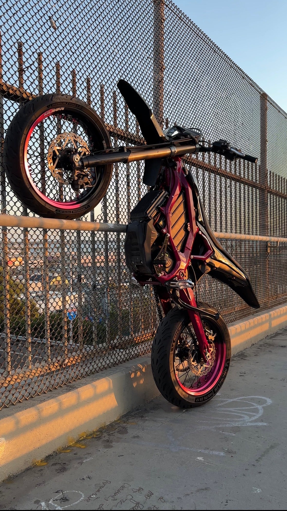 17/17 Ultrawide Supermoto Wheel Set for Surron Ultra Bee (No Tires)